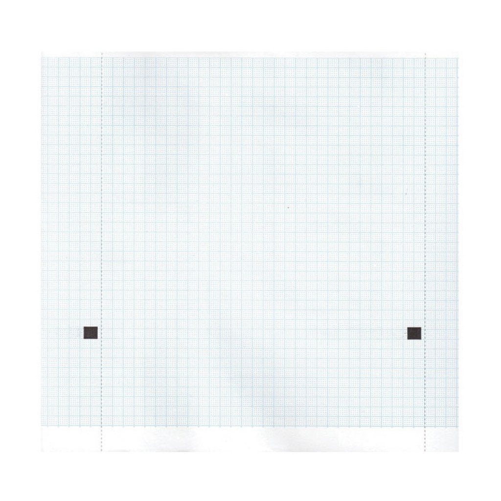 Carta Termica Ecg 210X20 mmxm - Rotolo Griglia Blu - 5 Rotoli