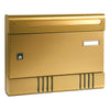 Cassetta postale in alluminio per riviste - bronzo - 365x70xh290 mm - 04SIREBR
