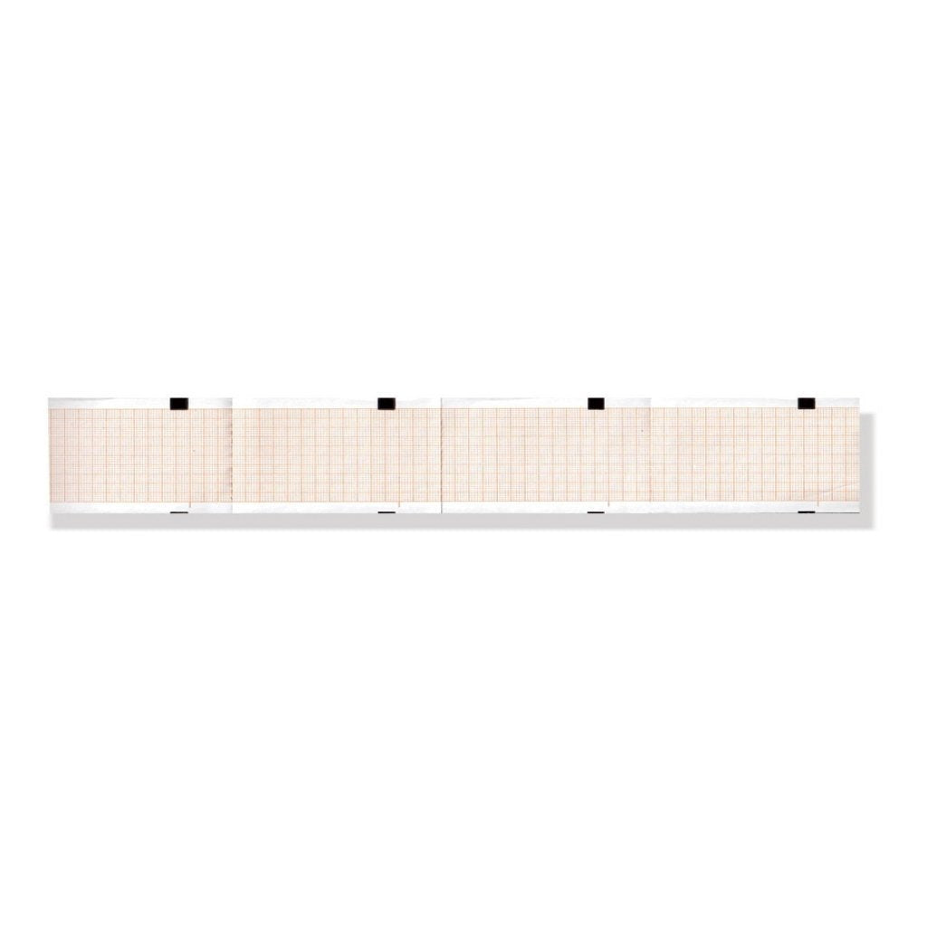 Carta Termica Ecg 63X75 mm X 400 - Pacco Griglia Arancio - Conf. 25 Pacchi