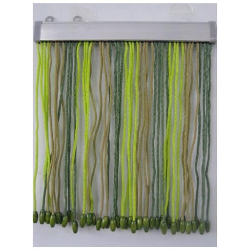 Tenda Moschiera Cordoncino 125xh240 cm - verde chiaro - 071-072-073