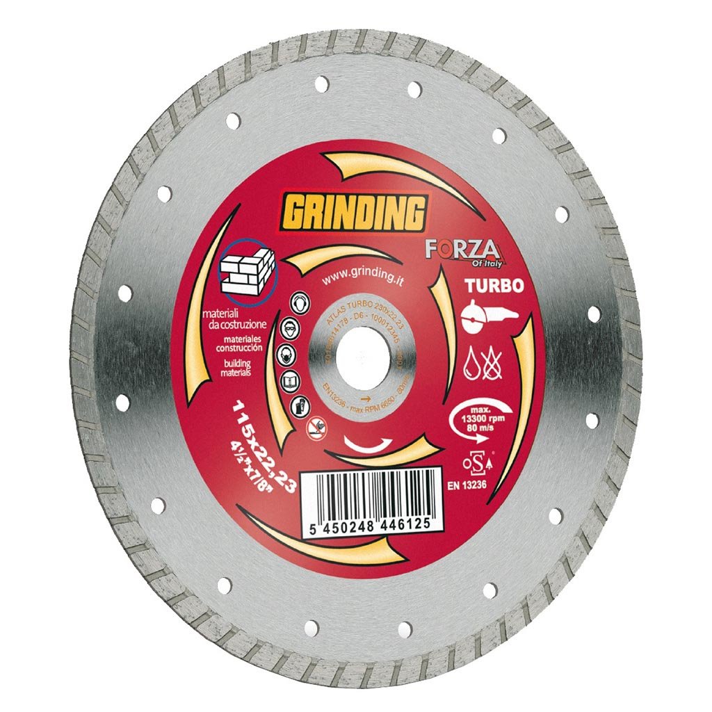 Disco diamantato per cemento/granito/marmo - Ø230 mm - FORZA TURBO
