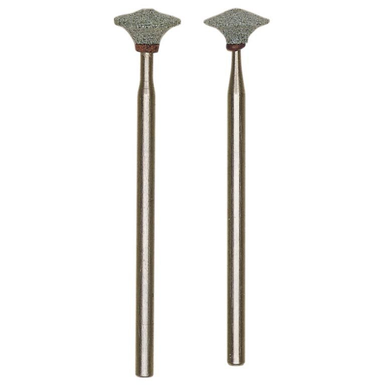 2 Mole a Gambo in carburo di silicio per vetro e ceramica ø8 mm - Codolo ø2,35 mm - 28272