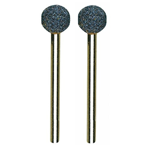3 Mole Abrasive per Ghisa Acciai Legati e Nobilitati - Codolo ø3 mm Mola Sferica ø9 mm - 28782