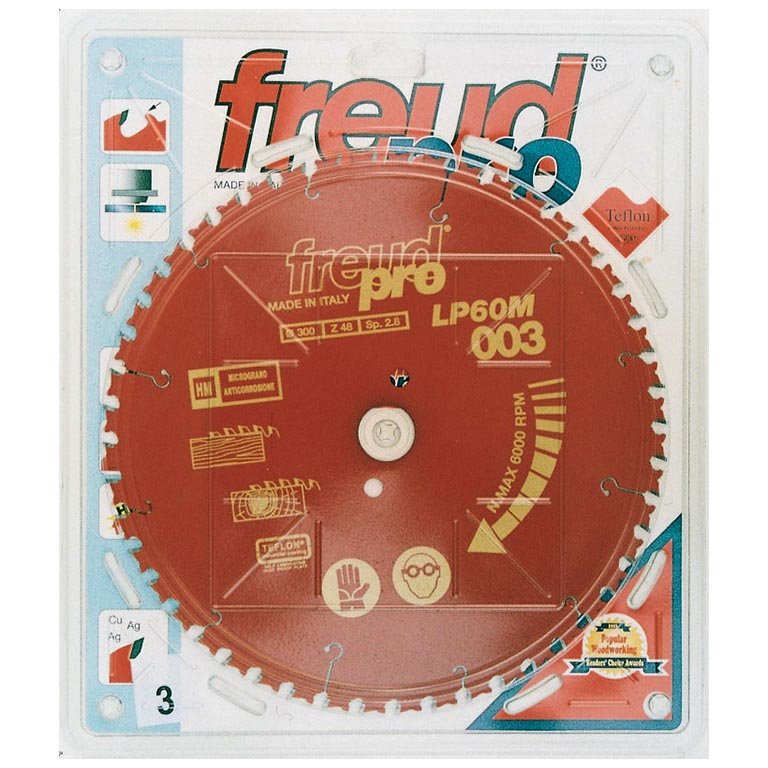 Disco Widia per Legno - Foro 30 mm / Ø250 mm / Denti 60 / Spessore 2,8 mm