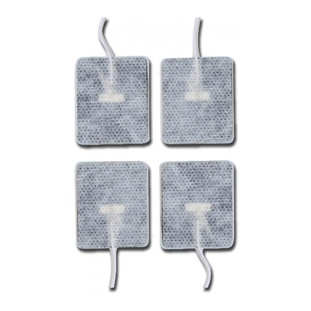 Elettrodi Pregellati 45X35 mm con Cavetto - Conf. 4 Pz.