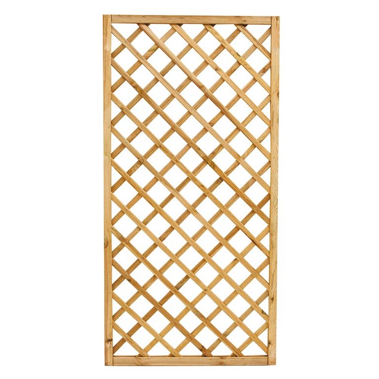 Grigliato rettangolatare in legno di pino impregnato 90xh180 cm
