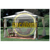 Palo in legno 93x93 mm per Gazebo in legno TOP 300x400 cm