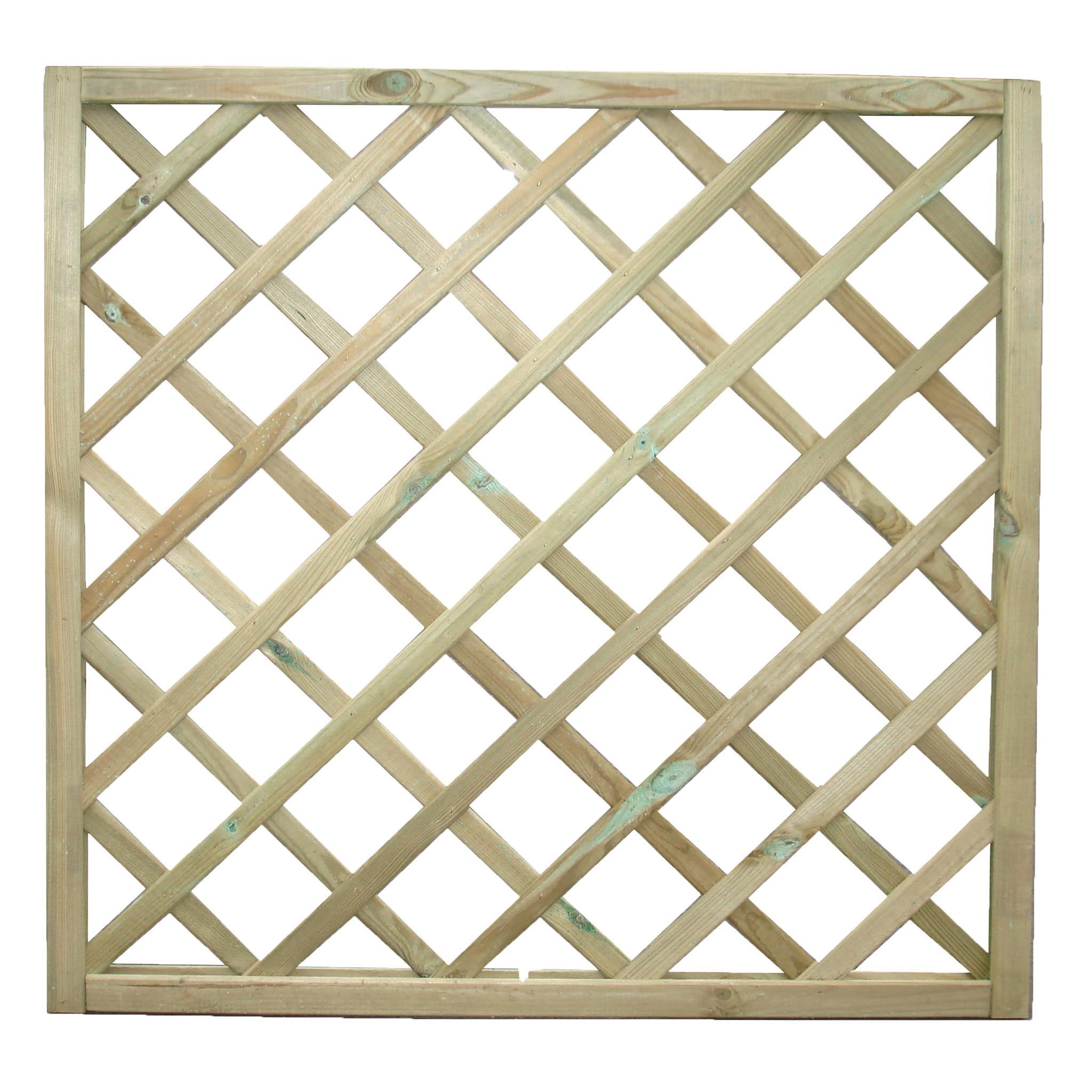 Grigliato Quadrato in legno di pino impregnato 90xh90 cm