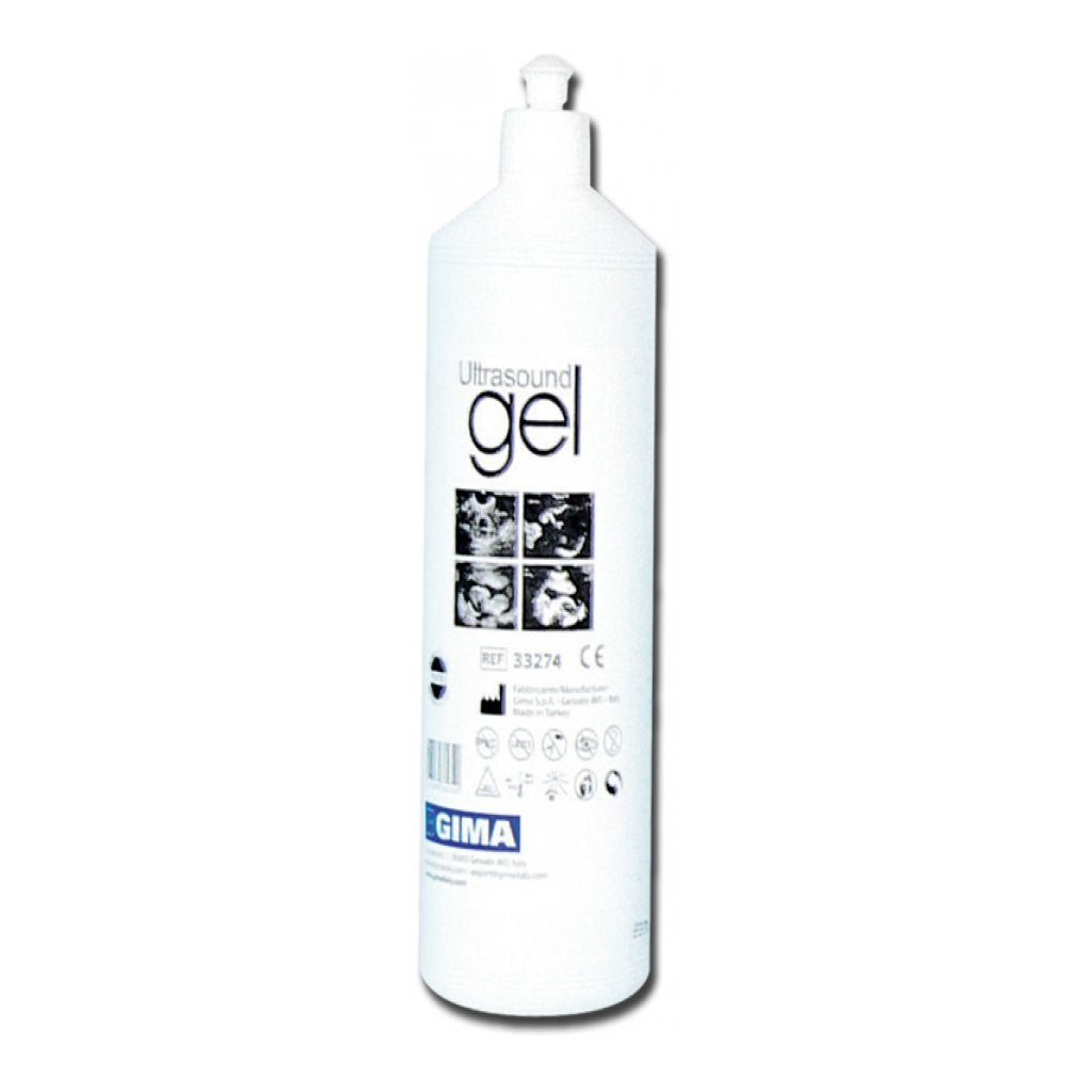 Gel Ultrasuoni Blu - Bottiglia 1 Litro - Conf. 12 Pz.
