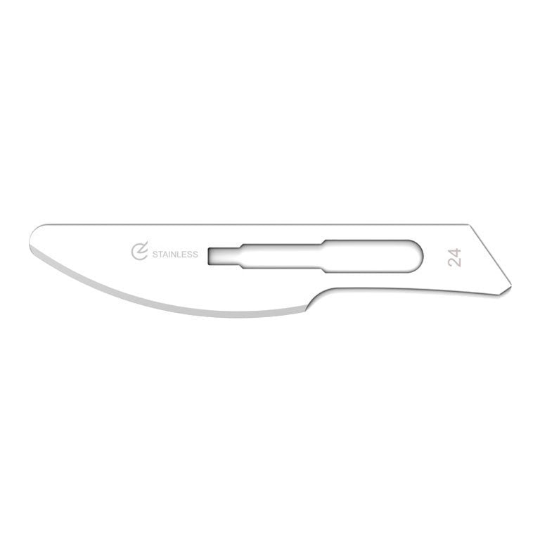 Lame di Sicurezza Gima Inox N. 24 Sterili - Conf. 100 Pz.