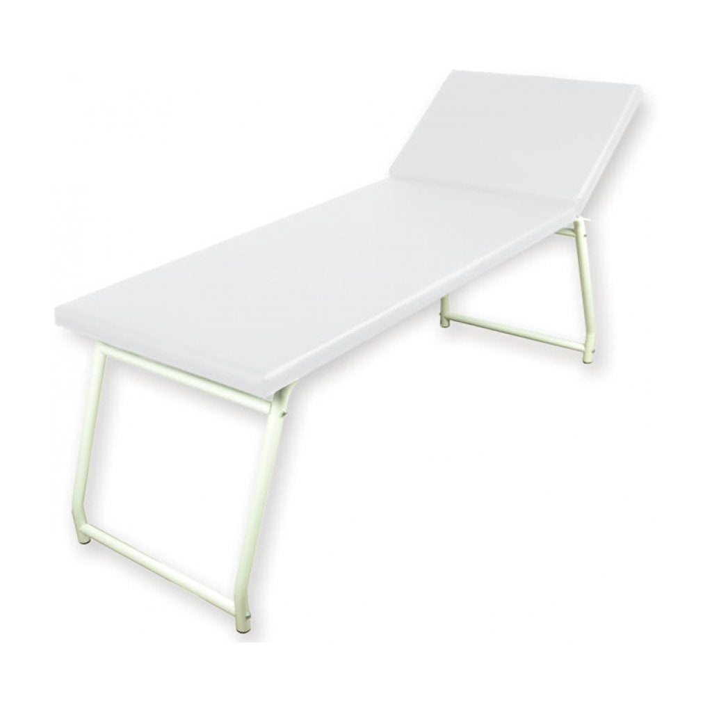 LETTINO DA VISITA - verniciato bianco - materasso bianco - 1 pz.