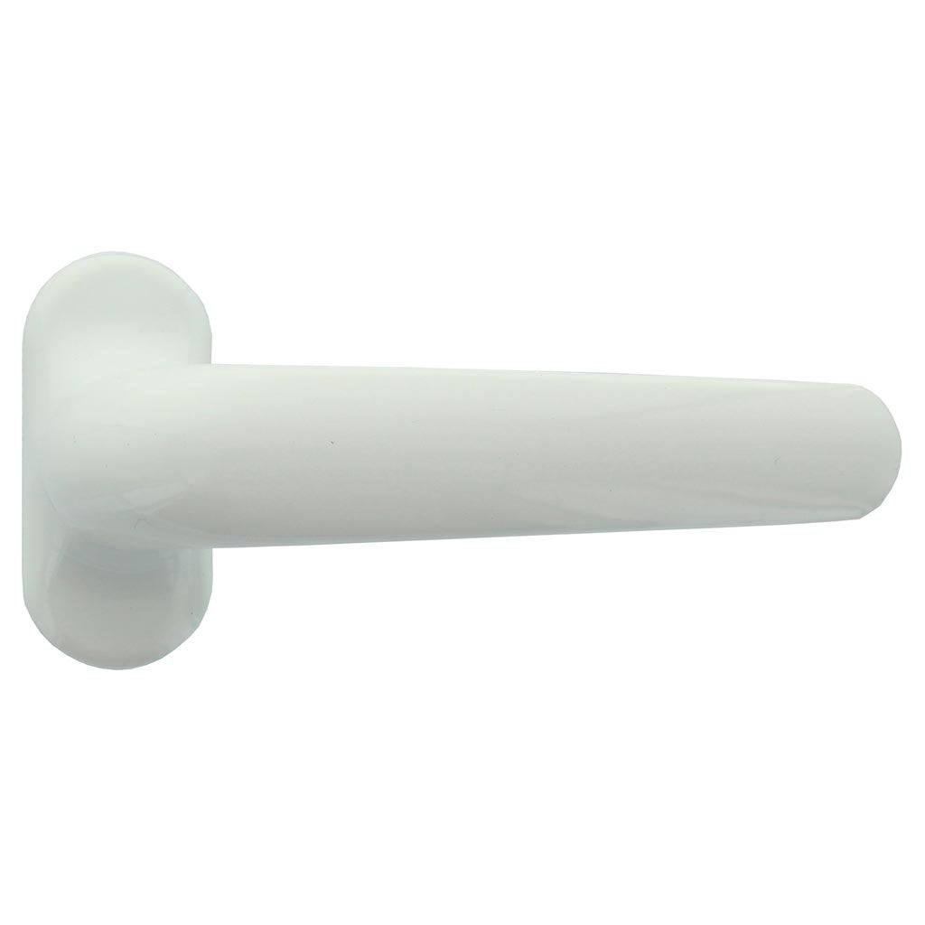 Maniglia per infissi in alluminio - Quadro 8 mm -  Ral 9010