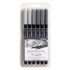 SET 6 PENNARELLI  AQUA BRUSH DUO grey tones x1
