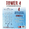 Stendibiancheria Tower 4 Piani 168X68X6