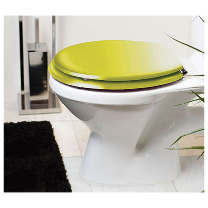 Sedile Wc Univer. Mdf Verde Acido 08896