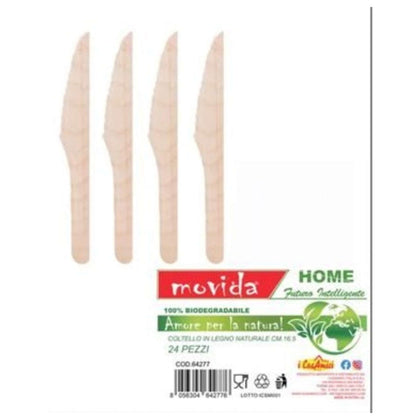 Coltelli 24 Legno 64277 Ica