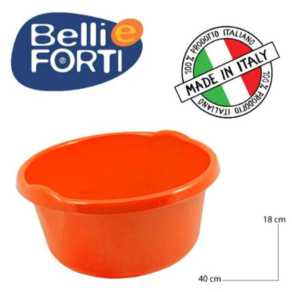 Bacinella Tonda 13Lt Arancio Bef