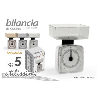 Bilancia Cucina 5Kg 787591 Gicos