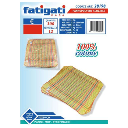 Pannopolvere Scozzese 50X50 281985 Fat