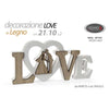 Scritta Love 21X10Cm 857393 Gc