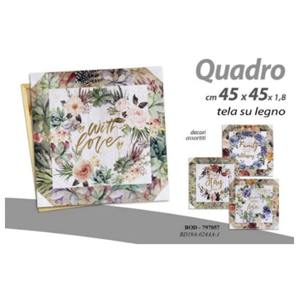 Quadro Ass. 45X45Cm 797057 Gc