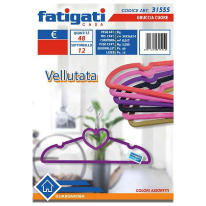 Gruccia Vellutata Cuore 31555 34029 Fati