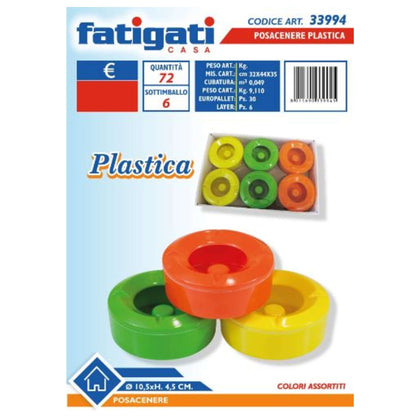 Posacenere Pl Tondo D10.5Cm 33994 Fat