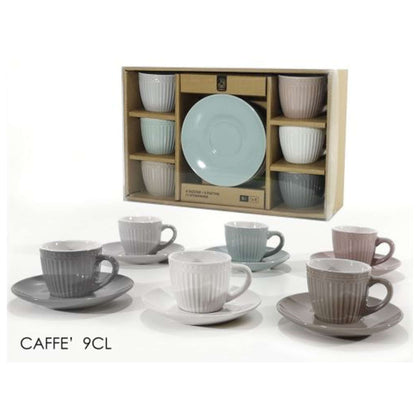 Box Tazzine Caffe 6+6 Assorti 566386 Gt