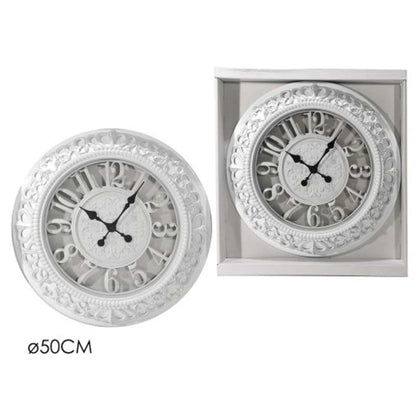 Orologio Da Muro 50Cm Bianco 638302 Gt