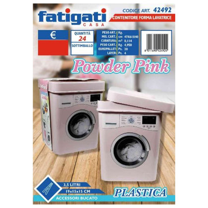 Contenit F.Lavatr 3.5Lt 42492 Rosa Fat