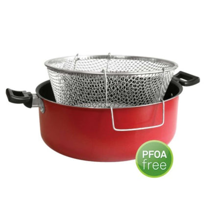 Simply Pentola Friggitrice 2M 24Cm 88624 Pentalux