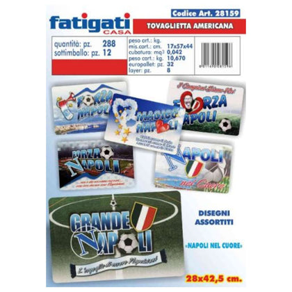 Tovaglietta Americana Napoli 28159 Fat