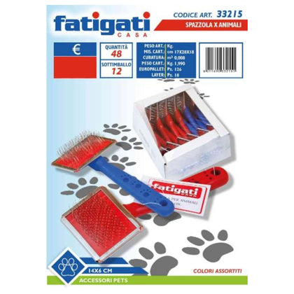 Spazzola Per Animali 14X6Cm 33215 Fat