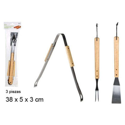 Set 3 Pezzi Barbecue 052694 Cm