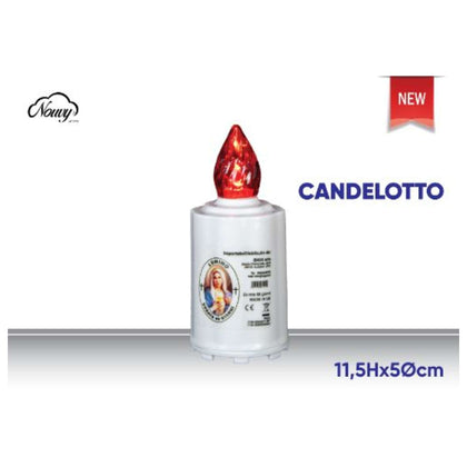 Lumino Candelotto New Bianco 935212 Nouv