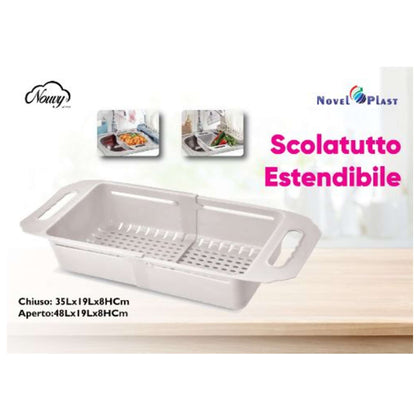 Scolatutto Estensibile 48X19Xh8 Cm - 812960 Nouvy