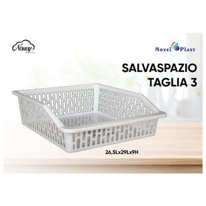 Cesta Salvaspazio Taglia 3 813110 Nouvy - 26,5X29Xh9 Cm