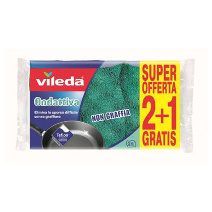 Spugna 3 Ondattiva 139183 139181 Vileda