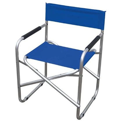 Sedia Regista Blu/Nera 52775 Unip