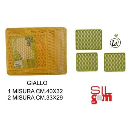 Set 3 Tappeti Lavello Giallo 338 Grimas