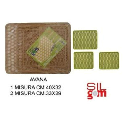 Set 3 Tappeti Lavello Avana 338 Grimas