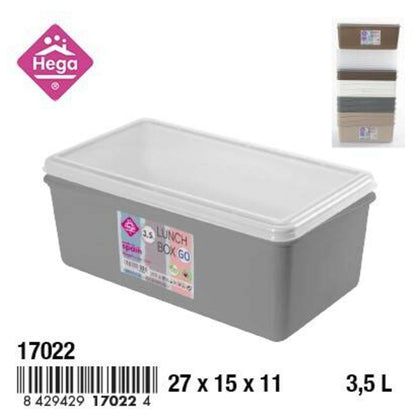 Contenitore Rettangolare 27X15X11 cm - 3,5 Litri