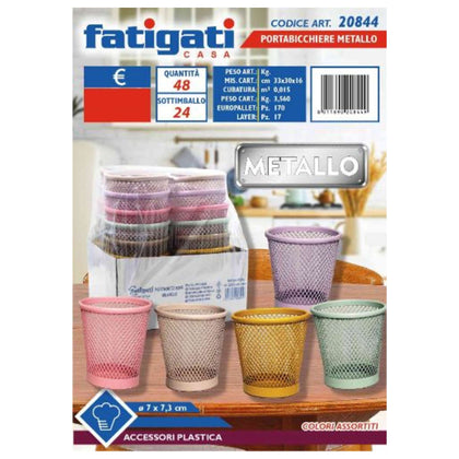 Portabicchiere Metallo 20844 Fat