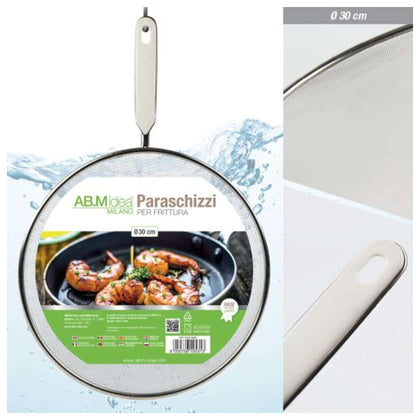 Paraschizzi Con Manico Per Padelle/Pentole Cm30 Hx910986 Abm