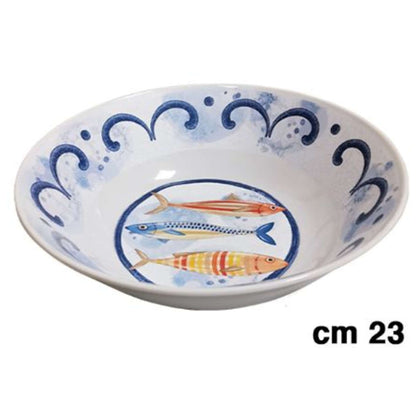 Insalatiera Pesci Mel Cm23 1645-1806 Ibc