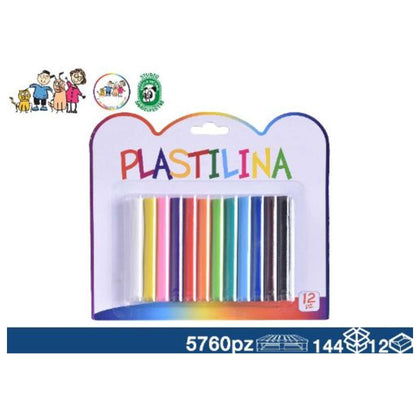 Plastilina Blister Colors 17X15Cm 35248