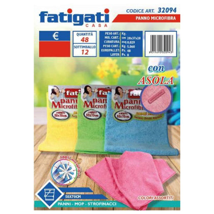 Panno Microfibra 50X70 Con Asola 32094 Fat