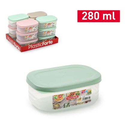 Contenitore Rettangolare per Alimenti - Modello Vento - 280 ml