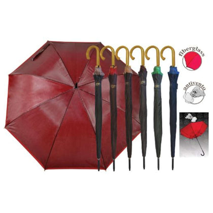 Ombrello Aut. 8St. Ferro/Bord. 2431 Ip