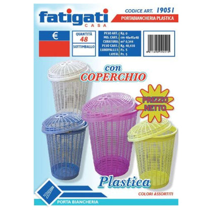Portabiancheria Pl C/Coperchio 19051 Fat